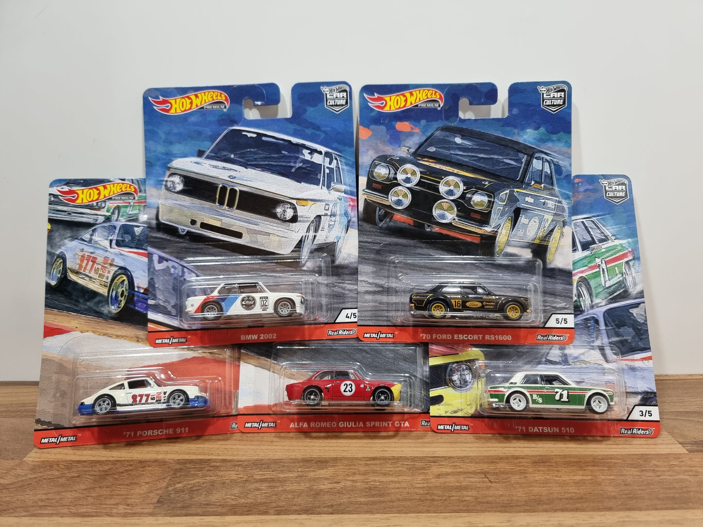 Hot Wheels Door Slammers Premium Set