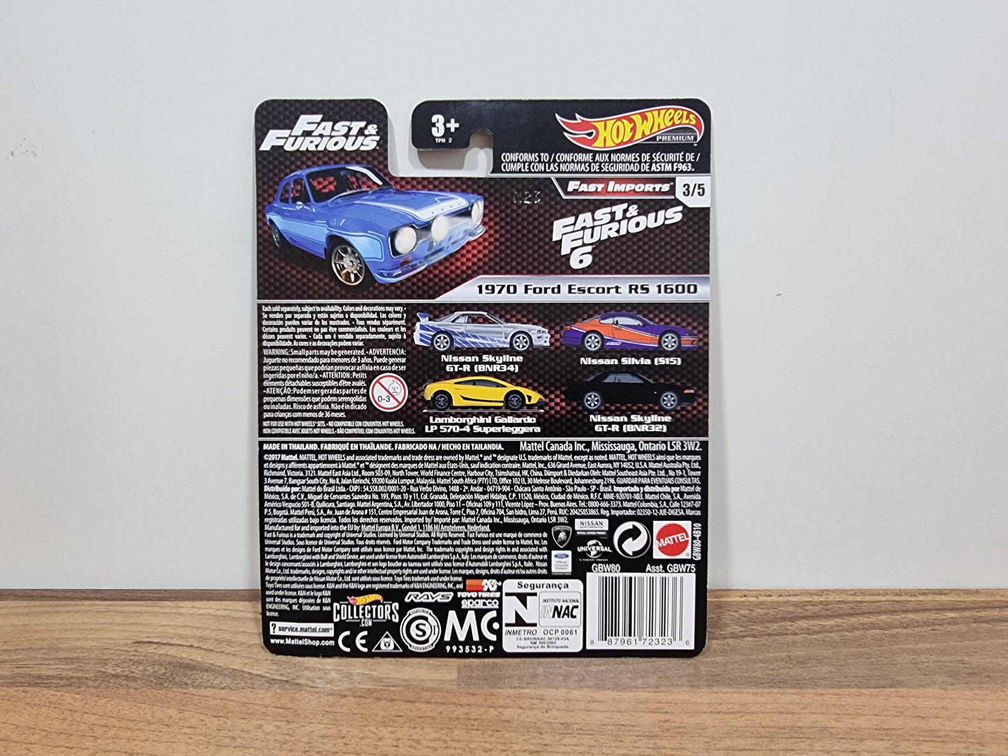 Hot Wheels 1970 Ford Escort RS 1600