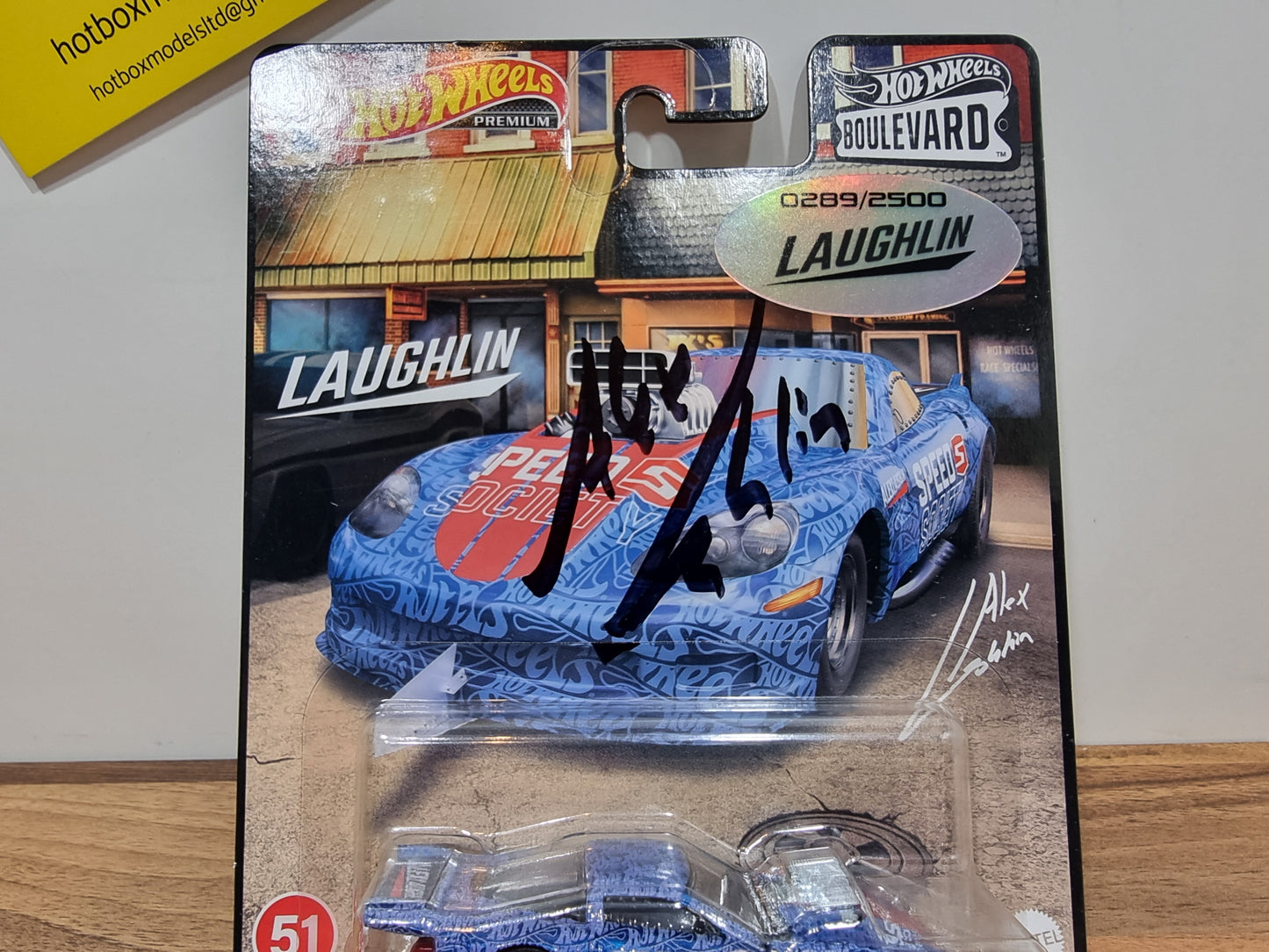 Hot Wheels '12 Corvette Z06 Drag Car (Signed)