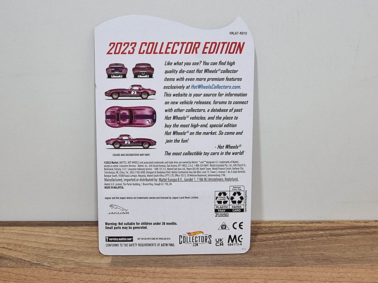 Hot Wheels Jaguar Lightweight E-Type
