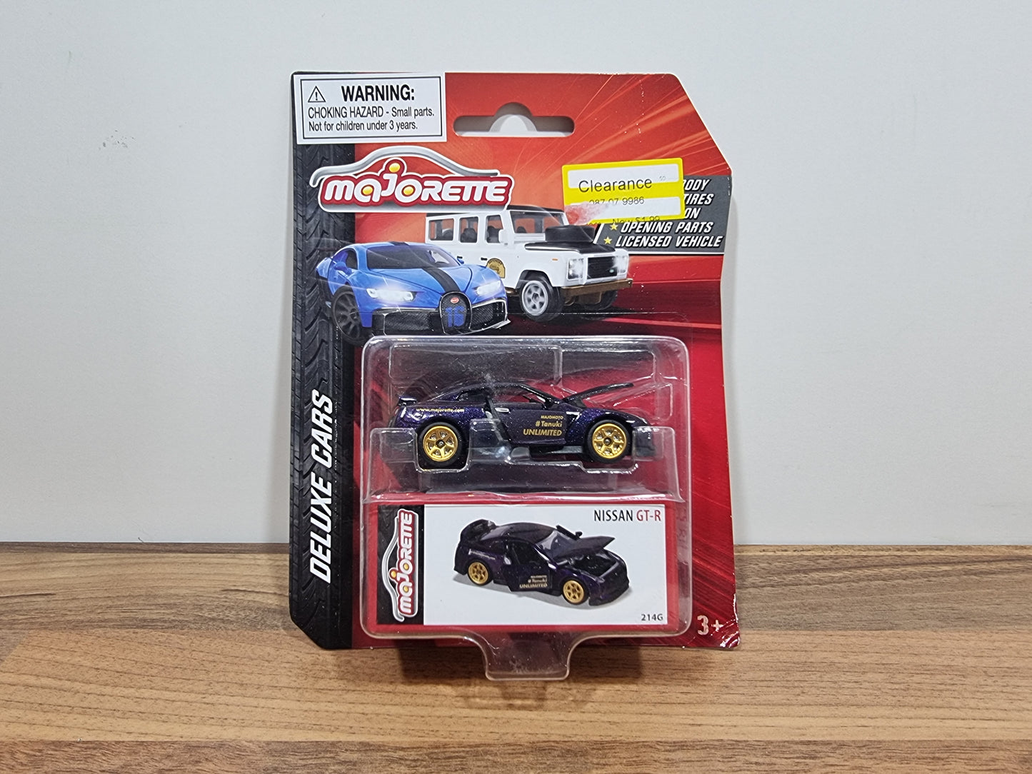 Majorette Nissan GT-R R35