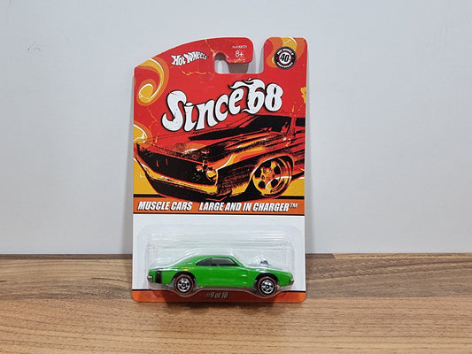 Hot Wheels Large And In Charger (69 Dodge Charger)