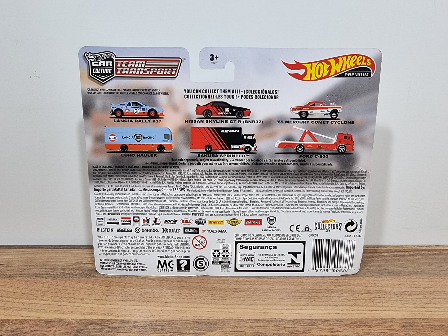 Hot Wheels '65 Merccury Comet Cyclone, Ford C-800