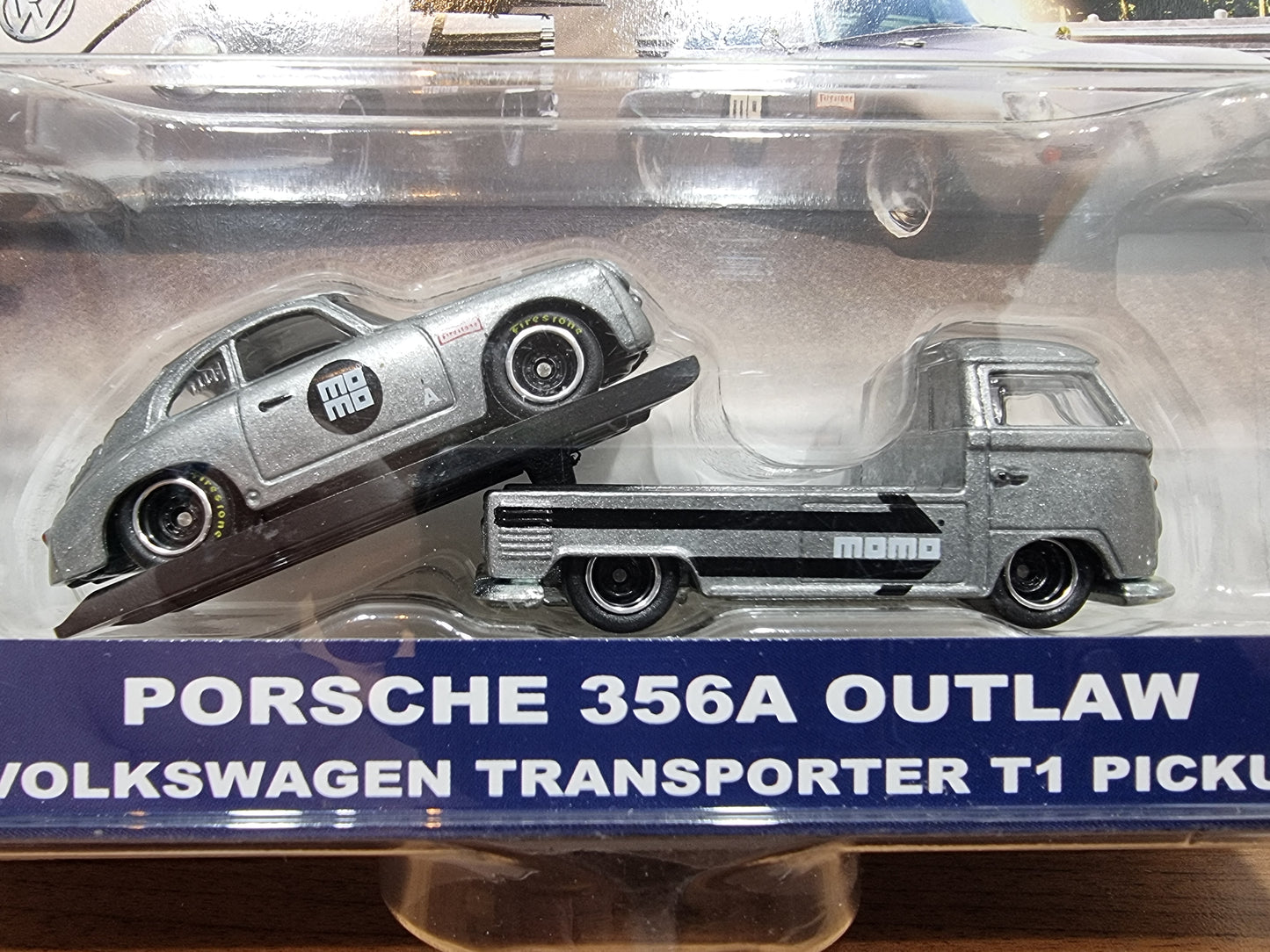 Hot Wheels Porsche 356A Outlaw, Volkswagen Transporter T1 Pickup