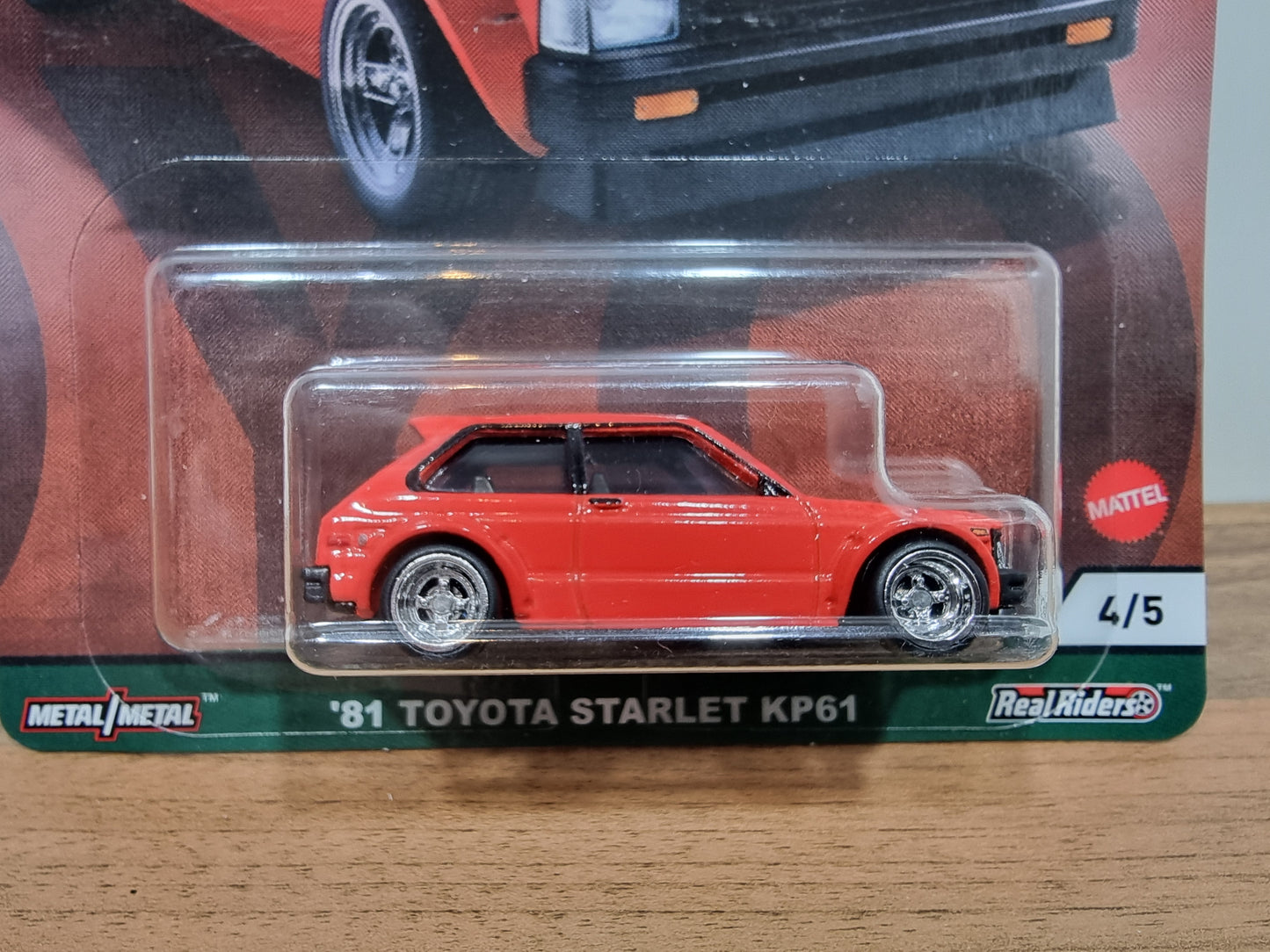 Hot Wheels '81 Toyota Starlet KP61