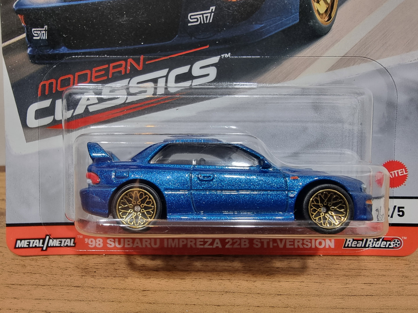Hot Wheels'98 Subaru Impreza 22B STI Version