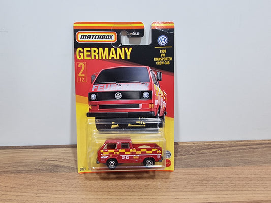 Matchbox 1990 VW Transporter Crew Cab