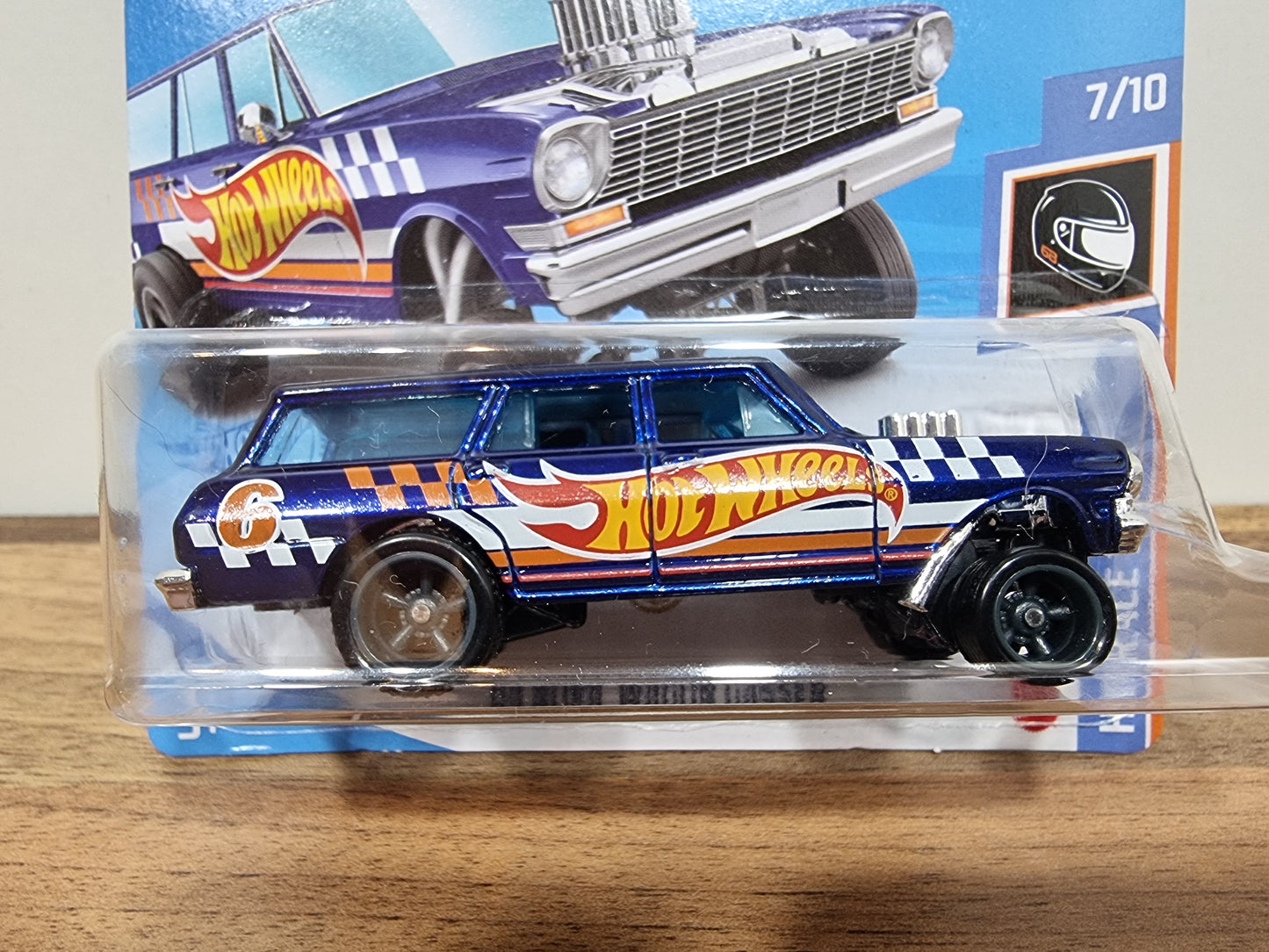 Hot Wheels '64 Nova Wagon Gasser (Short Card)