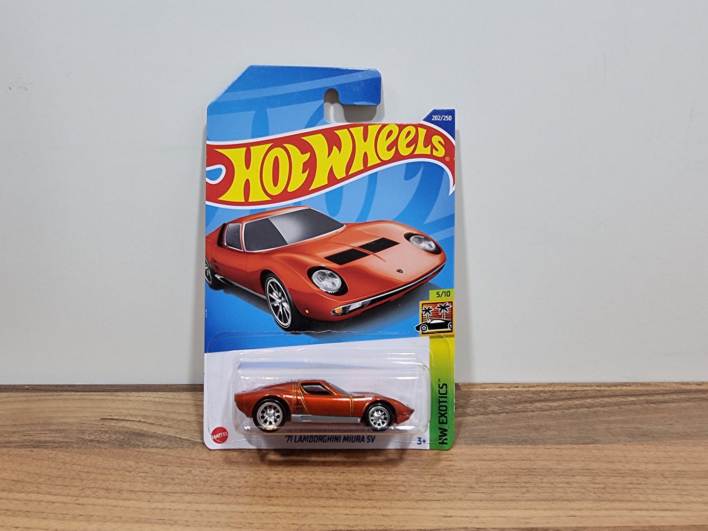 Hot Wheels '71 Lamborghini Miura SV