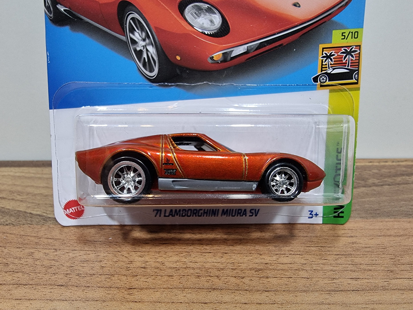 Hot Wheels '71 Lamborghini Miura SV