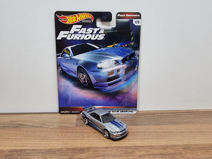 Hot Wheels Nissan Skyline GT-R (BNR34) Loose