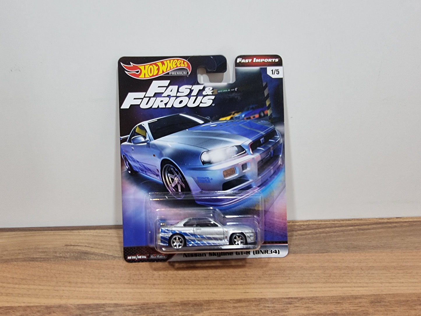 Hot Wheels Nissan Skyline GT-R (BNR34)