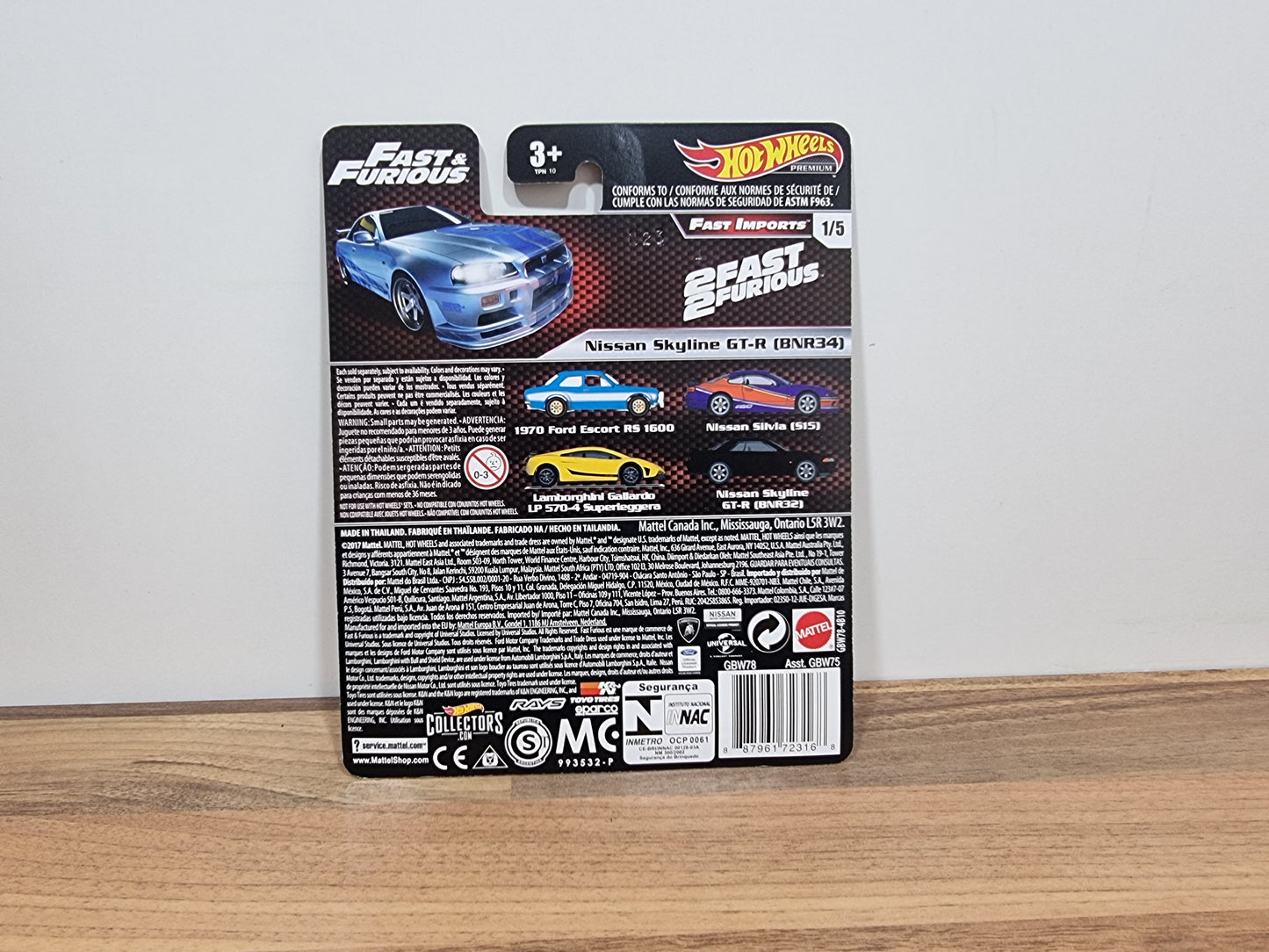 Hot Wheels Nissan Skyline GT-R (BNR34)