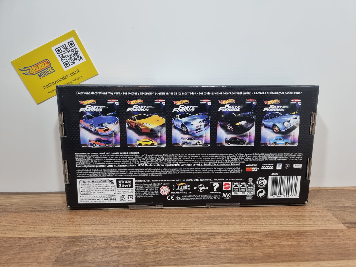 Hot Wheels Fast Imports Fast & Furious Set
