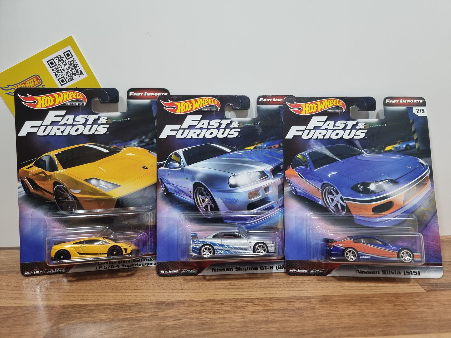 Hot Wheels Fast Imports Fast & Furious Set