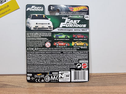 Hot Wheels Volkswagen Jetta Mk3 (Bad Blister)