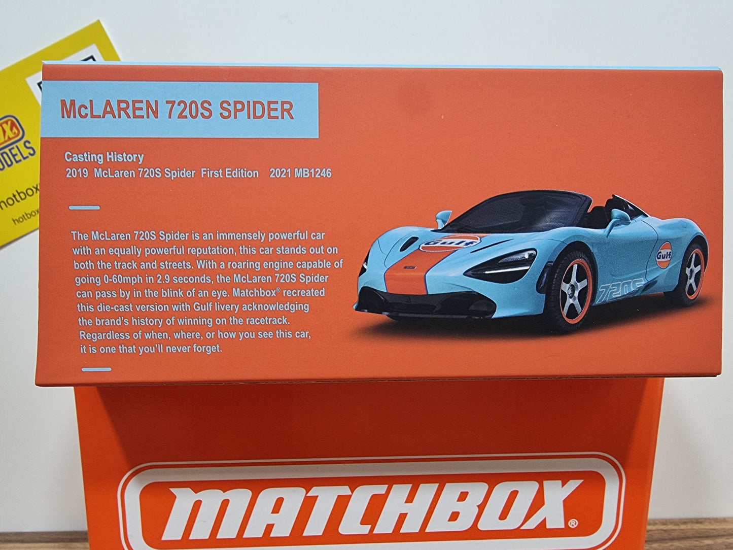 Matchbox McLaren 720s Spider
