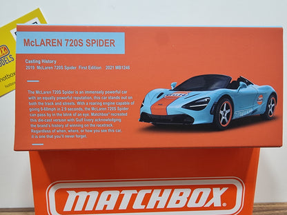 Matchbox McLaren 720s Spider