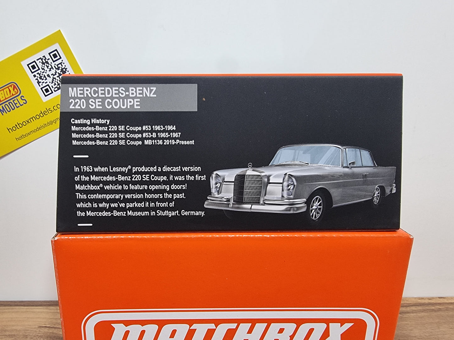 Matchbox Mercedes Benz 220 SE Coupe