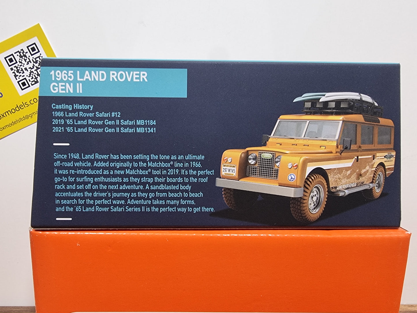 Matchbox 1965 Land Rover Gen II
