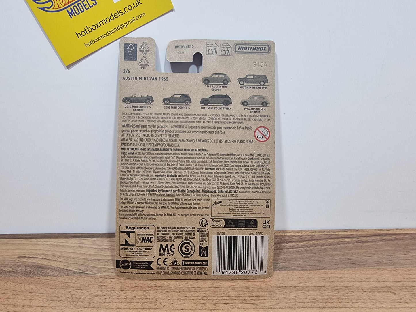 Matchbox Austin Mini Van 1965