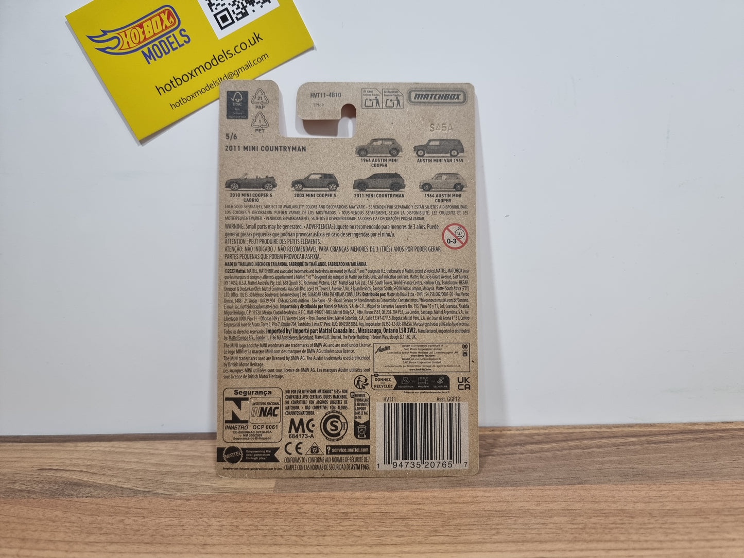 Matchbox 2011 Mini Countryman