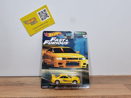 Hot Wheels Nissan Skyline GT-R (BCNR33)