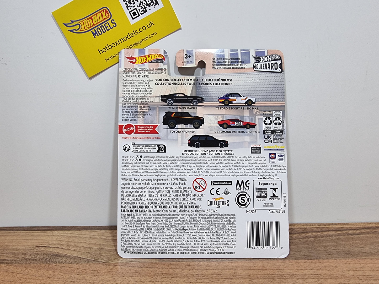 Hot Wheels Mercedes Benz AMG E 36 Estate Special Edition
