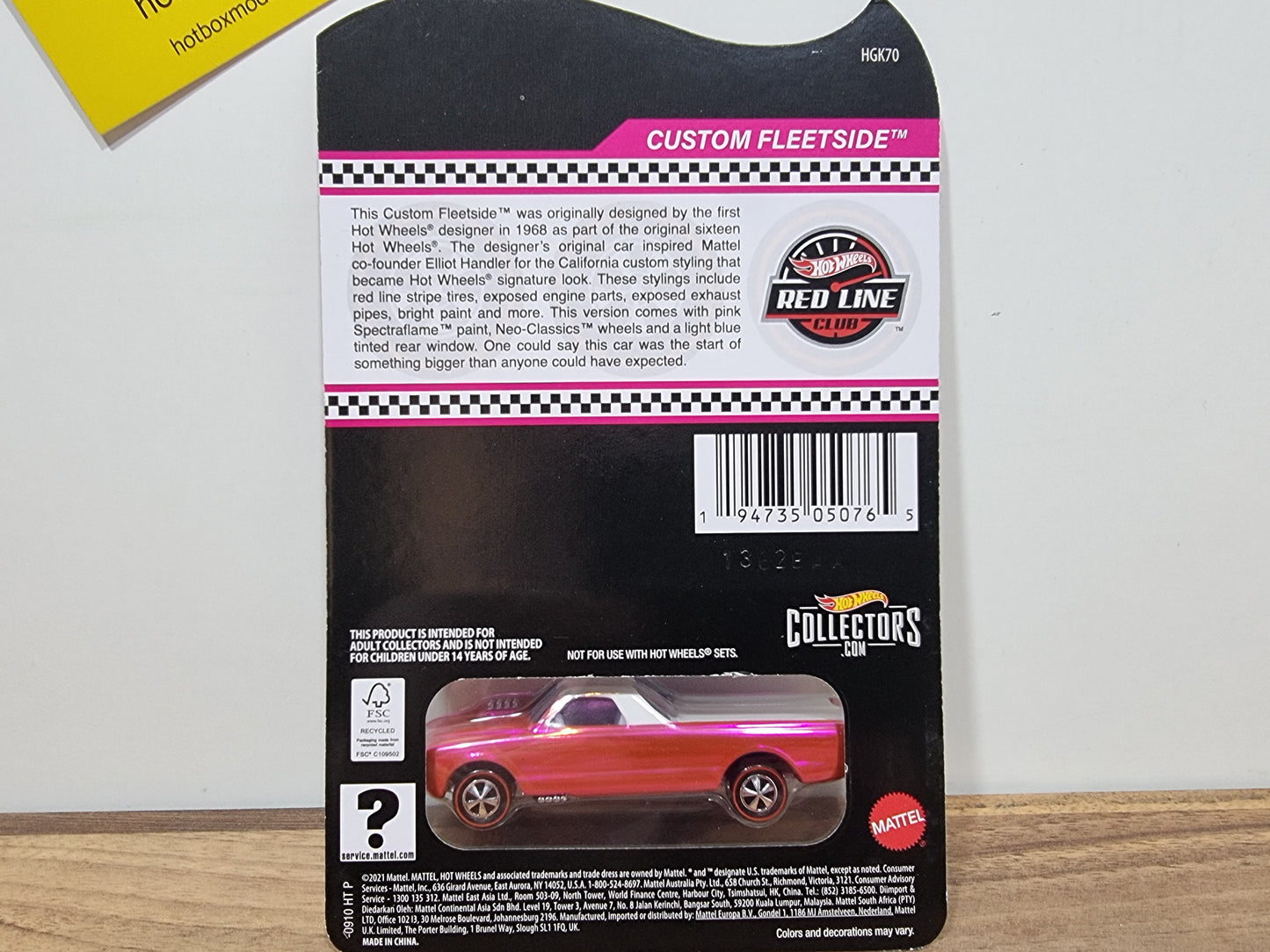 Hot Wheels Custom Fleetside