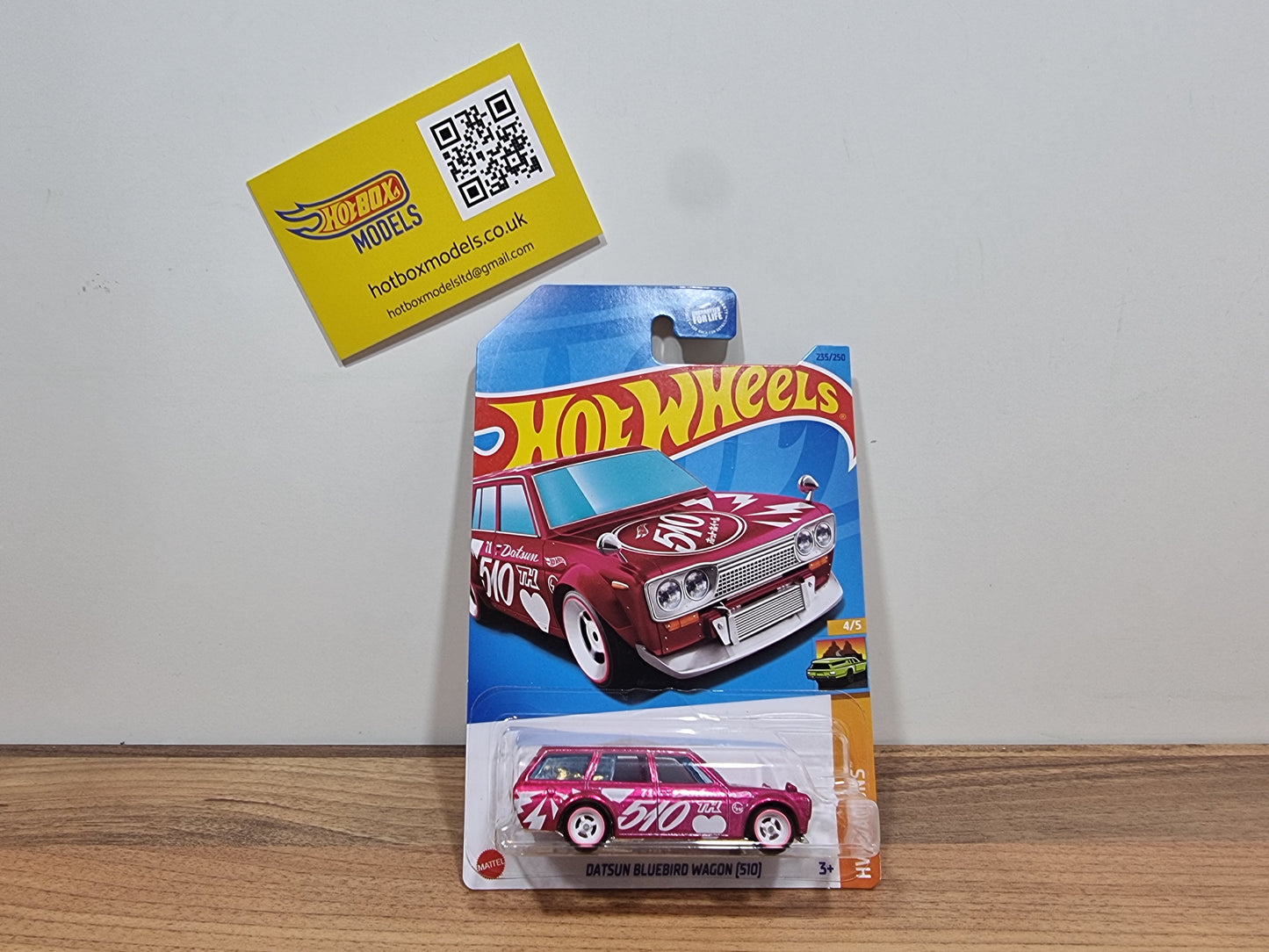 Hot Wheels Datsun Blubird Wagon 510