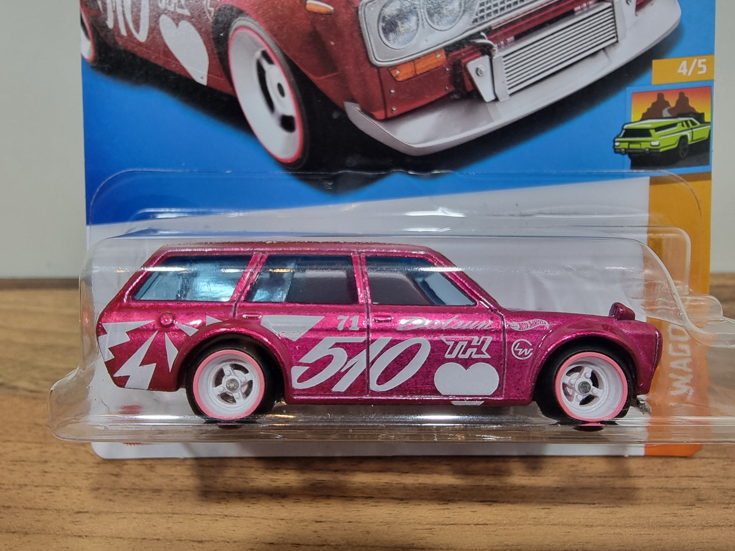 Hot Wheels Datsun Blubird Wagon 510