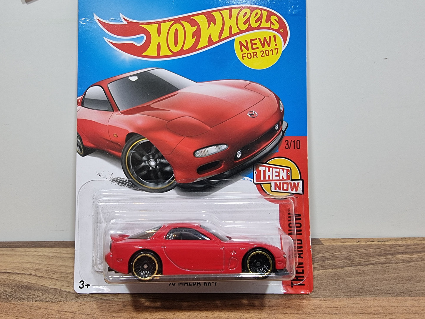 Hot Wheels '95 Mazda RX-7 (Bad Card)